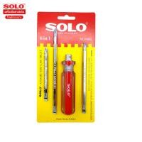 ราคา Solo ไขควง 006L สลับหัว 6 แบบ ( 6 IN 1 ) (22449453599)