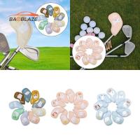 ราคา [Baoblaze] 9x Golf Club Cover Set Golf Iron Covers Golf Gift for (29806346589)