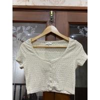 ราคา เสื้อครอป H&M size M (29768540888)