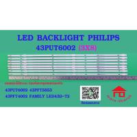 ราคา หลอดไฟ LED BACKLIGHT PHILIPS 43PUT6002/67 43PFT5853S 43PFT4002 FAMILY LED43D-T2 บางรุ่น 3LEDx8แถว (19584979071)