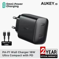 ราคา Aukey ที่ชาร์จ 18W USB-C Power Shipping 3.0 - PA-F1 (8122045609)