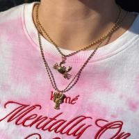 ราคา Piing me Stainless steel Necklace | สร้อยคอสแตนเลสพร้อมจี้สัตว์น้ำ (พร้อมส่ง) (43770399868)