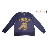 ราคา CONVERSE เสื้อมือสอง เสื้อยืดแขนยาวใส่ลำลอง (23281077896)