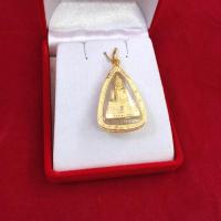 ราคา จี้พระหลวงพ่อโสธร องค์ทอง ขนาด 2 x 3 cm ค้าขายร่ำรวย ชีวิตรุ่งเรือง มีโชคลาภด้วย ทองไมครอน ทองปลอม (9395940801)