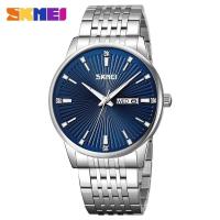 ราคา Skmei 9323 นาฬิกาข้อมือควอตซ์แฟชั่น สายแสตนเลส กันน้ํา สําหรับบุรุษ (25581069270)