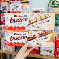 ราคา kinder Bueno คินเดอร์บูเอโน่ เวเฟอร์ช็อกโกแลตเฮเซลนัท ขนาด 16 แท่ง (11440593137)