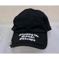 ราคา หมวกแก๊ป แฟชั่น (มือ2) ลาย Fucking life มีห่วงหน้า (5001188010)