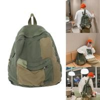 ราคา 10mk กระเป๋าเป้สะพายหลัง ผ้าแคนวาส สไตล์วินเทจ สําหรับเดินทาง วันหยุดสุดสัปดาห์ (16496060597)