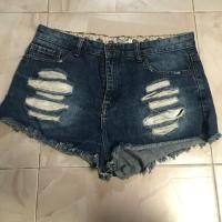 ราคา กางเกงยีนส์ขาสั้น Forever21 (1217662677)