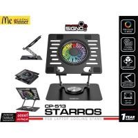 ราคา SIGNO RGB Laptop Cooling Stand STARROS รุ่น CP-513 (พัดลมระบายความร้อนโน๊ตบุ๊ค) ของแท้รับประกันศูนย์ 1 ปี (43511830735)