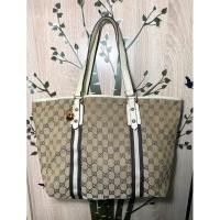 ราคา กระเป๋าสะพาย gucci tote แท้มือสอง ลด!!12.12 (23087685418)