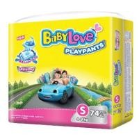 ราคา BABYLOVE PLAYPANTS NANO POWER PLUS กางเกงผ้าอ้อมเด็ก เบบี้เลิฟ เพลย์แพ้นส์ นาโนพาวเวอร์พลัส ขนาดจัมโบ้ ไซส์ S (74ชิ้น) (7670633716)