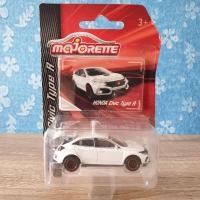 ราคา โมเดลรถเหล็ก Majorette Honda Civic Type R _ สีขาว เปิดท้ายรถได้ รถสะสม รถของเล่น (4757674521)