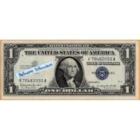 ราคา ธนนบัตร One Dollar Silver Certificate ปี 1957-B (16686844453)