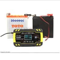ราคา เครื่องชาร์จแบตเตอรี่12V 8A/24V 4A FOXSUR FBC122408Dเครื่องชาร์จแบตเตอรี่ เครื่องซ่อมแบตเตอรี่อัจฉริยะซ่อมแบตเตอรี่รถยนต (9401725339)