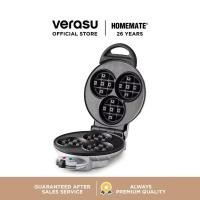 ราคา HOMEMATE เครื่องอบวาฟเฟิล 3 หลุม รุ่น HOM-115B21 รับประกัน 1 ปี (27424684303)