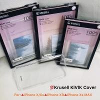 ราคา เคสใส Krusell KlVlK Cover for iPhone X/Xs➡️iPhone XR➡️iPhone Xs Max (Clear) (5353956111)
