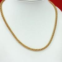 ราคา สร้อยคอสแตนเลสทองเคลายมาลัย ความยาว 30 นิ้ว เสริมบารมี สร้อยคอทองเค สร้อยคอแฟชั่น สแตนเลสเกรดดี ไม่ลอกไม่ดำ ใส่อาบน้ำได้ (11117667478)