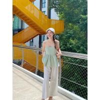 ราคา เกาะอก ปล่อยระบาย SUNNY TOP, เข้ารูป,เก็บทรง,ตัวยาว,เสื้อผ้าฝ้าย (21891434813)