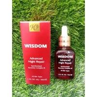 ราคา Wisdom Advanced Night Repair Serum 50ml. วิสดอม (เซรั่ม/ครีม) (3062786589)