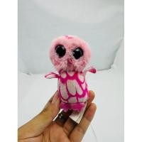 ราคา ตุ๊กตาพวงกุญแจ นกชมพู Ty (มือสองของแท้) (29367346689)