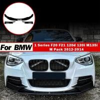 ราคา For BMW 1 Series F20 F21 120d 120i M135i M Pack 2012-2014 Front Bumper Lip Spoiler Splitter Trim Gu (47153190059)