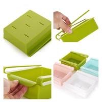 ราคา มาใหม่ห้องครัวตู้เย็นประหยัดพื้นที่สไลด์ออแกไนเซอร์กล่องเก็บตู้เย็นตู้แช่แข็งที่วางชั้นวาง (43652426669)