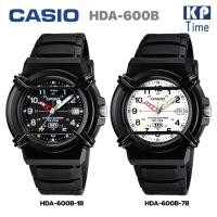 ราคา Casio แบตเตอรี่ 10 ปี นาฬิกาข้อมือผู้ชาย/ผู้หญิง/นักเรียน สายเรซิน รุ่น HDA-600B ของแท้ รับประกัน 1 ปี (23467074518)