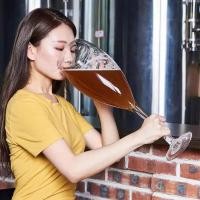 ราคา Super Large Capacity Beer Glass Red Wine Glasses for Bars Hero's Cup Glass Champagne Cup Extra (28013986418)