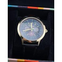 ราคา PAUL SMITH Precision Black Leather Strap มือสองสภาพ นอนกล่อง แท้ ราคาน่ารัก (29505134923)