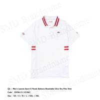 ราคา Lacoste เสื้อโปโล รุ่น Men's Lacoste Sport X Novak Djokovic Breathable Ultra-dry Polo Shirt Code: DH9615 10 B6C (14498465608)