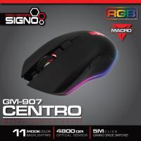 ราคา เมาส์มาโครเกมมิ่งคุมปืนได้ OPTICAL MOUSE SIGNO GM-907 CENTRO GAMING (8444347568)