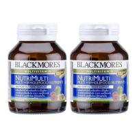 ราคา Blackmores NutriMulti วิตามินรวมผสมแร่ธาตุ 25 ชนิด (50 เม็ด) x 2 ขวด (181035697)