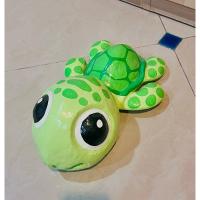 ราคา กระปุกออมสินเต่า มือสองแต่ใช้งานได้จริง งานเปเปอร์มาเช่ แข็งๆ สีสันสดใส ตัวยาวประมาณฟุตนึง (26385164018)