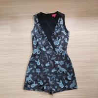 ราคา จั้มสูทขาสั้นแขนกุด ซิปหลังป้ายPLAYBOY size S อก 32"สะโพก34"ยาว29"แท้จากshopplayboy (28800619665)