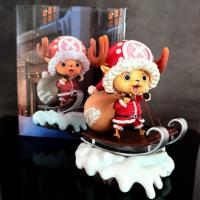 ราคา One Piece Christmas Chopper Hand-Made เค้ก Island Chopper ตุ๊กตาอะนิเมะ One Piece สินค้ารุ่นตกแต่งของขวัญ (49002369331)