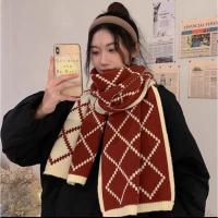 ราคา KOKLO.CO ผ้าพันคอไหมพรมวูล SKUP1577 (20459208387)