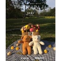 ราคา ตุ๊กตาหมี & &Yoyo ตุ๊กตาหมีน่ารัก..นุ่มนิ่ม..มินิมอล ขนาด 10นิ้วและ12นิ้ว (15539674282)