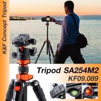 ราคา K&F Concept KF09.089V1 SA254M2 Aluminum Tripod Monopod ขาตั้งกล้อง (9181802246)