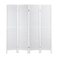 ราคา HomeHuk ฉากกั้นห้อง 4 บาน รุ่นนิกโกะ สูง 170 ซม. - สีขาว (25047587374)