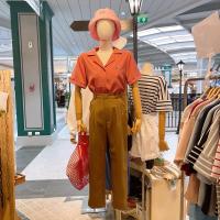 ราคา เสื้อเชิ้ตเนื้อผ้าไหมอิตาลี ผ้าเงาสวย รีดง่าย ไม่บาง สายคาเฟ่ต้องมีเลยจ้า (24895060510)