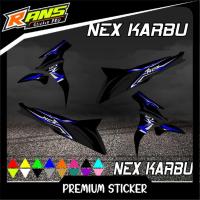 ราคา แถบใส SUZUKI NEX KARBU STICKER MOTIF โปร่งใส papa H03 (52551277885)