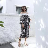 ราคา เดรสเปิดไหล่แต่งลูกไม้รอบไหล่ (33521819)
