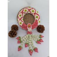 ราคา ✔✓พวงมาลัย มาลัยมะลิ มาลัยกุหลาบ พวงมาลัยดินปั้น ขนาดใหญ่ ยาว 9.5" 11" (23547869753)