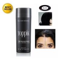 ราคา Toppik 27.5 กรัม ผงไฟเบอร์เพิ่มผมหนา Toppik Hair Building Fiber ปิดผมบาง หัวล้าน ผมบาง ดำ Black (26609656085)