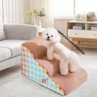 ราคา บันไดสัตว์เลี้ยงสุนัขทางลาดปีนบันไดกันลื่นถอดล้างทำความสะอาดได้สำหรับสุนัขชราเตียงใหญ่ขึ้นบันไดโซฟาอุปกรณ์สำหรับสัตว์เลี้ยง (27322590531)