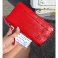 ราคา กระเป๋าสตางค์ใบยาว FOSSIL แท้ มือ2 (50453032283)