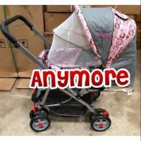 ราคา รถเข็นเด็ก สีชมพูเทา (2461749062)