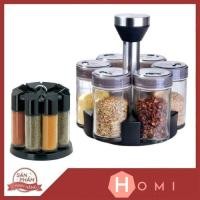 ราคา กระปุกเครื่องเทศ [SET WITH 360 DEGREE ROTATION RACK] - กระปุกเครื่องเทศ กระปุกเครื่องเทศในครัว - Danami Store (41563532155)