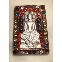 ราคา พระสมเด็จพิมพ์พิเศษ กรุวัดพระแก้ว เนื้อเงินแท้ประทับบนครุฑ สมเด็จพระพุฒาจารย์สร้าง (8480528241)